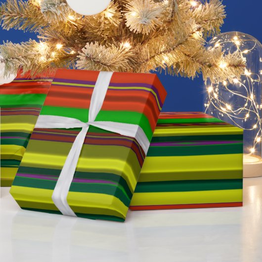 ~ Fractal Pattern Multicolored ~ Kerstmis ~ Cadeaupapier (Feestdagen)