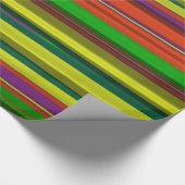 ~ Fractal Pattern Multicolored ~ Kerstmis ~ Cadeaupapier (Hoek)