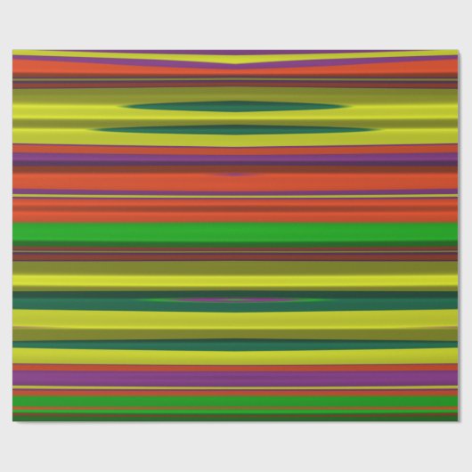 ~ Fractal Pattern Multicolored ~ Kerstmis ~ Cadeaupapier (Vlak)