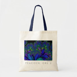 Fractal Peacock Ore 2 Tote Bag