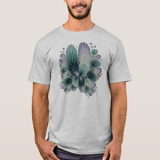 Fractal Petals T-shirt (Voorkant)