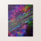 Fractal Photo Puzzle Legpuzzel (Verticaal)