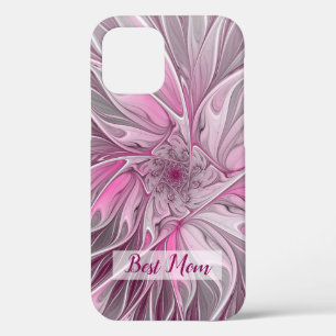 Fractal Pink Flower Dream, Floral Fantasy Best Mam Case-Mate iPhone Case