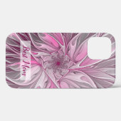 Fractal Pink Flower Dream, Floral Fantasy Best Mam Case-Mate iPhone Case (Achterkant (horizontaal))
