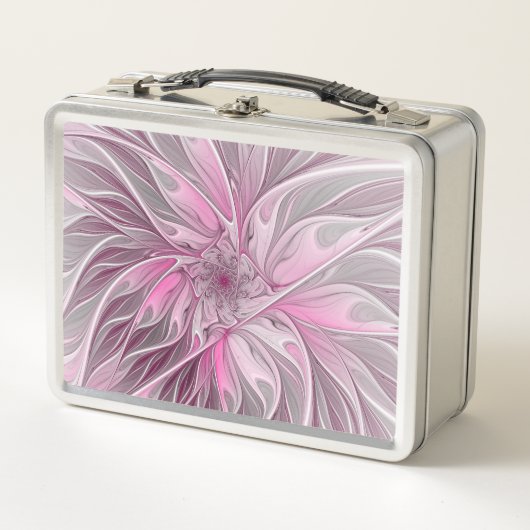 Fractal Pink Flower Dream, Floral Fantasy Pattern (Voorkant)