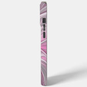 Fractal Pink Flower Dream, Floral Fantasy Pattern Case-Mate iPhone Case (Achterkant / Links)