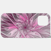 Fractal Pink Flower Dream, Floral Fantasy Pattern Case-Mate iPhone Case (Achterkant (horizontaal))