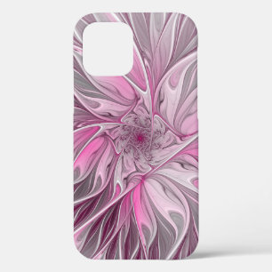 Fractal Pink Flower Dream, Floral Fantasy Pattern Case-Mate iPhone Case