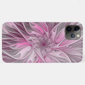 Fractal Pink Flower Dream, Floral Fantasy Pattern Case-Mate iPhone Case (Achterkant (horizontaal))