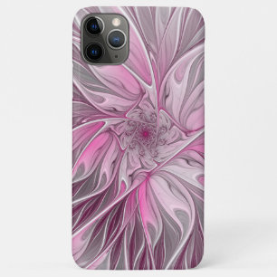 Fractal Pink Flower Dream, Floral Fantasy Pattern Case-Mate iPhone Case
