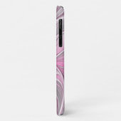 Fractal Pink Flower Dream, Floral Fantasy Pattern Case-Mate iPhone Case (Achterkant/links)