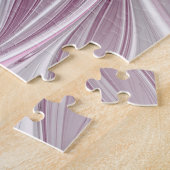 Fractal Pink Flower Dream, Floral Fantasy Pattern Legpuzzel (Zijkant)