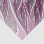 Fractal Pink Flower Dream, Floral Fantasy Pattern Tissuepapier (Detail)