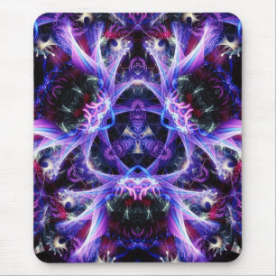 Fractal PinKPuRP Mousepad Muismat