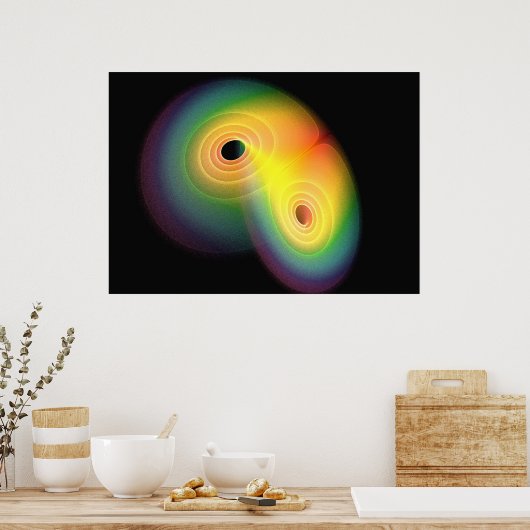 fractal poster (Keuken)