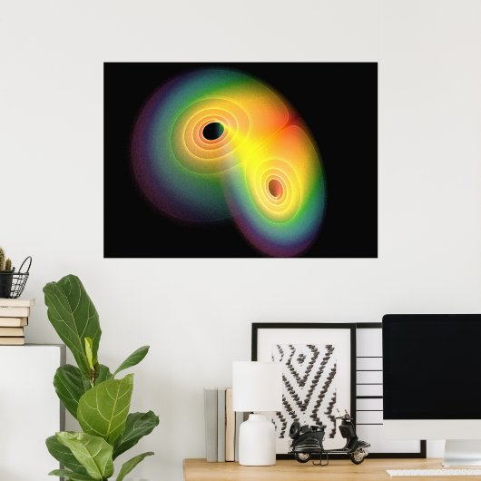 fractal poster (Thuiskantoor)