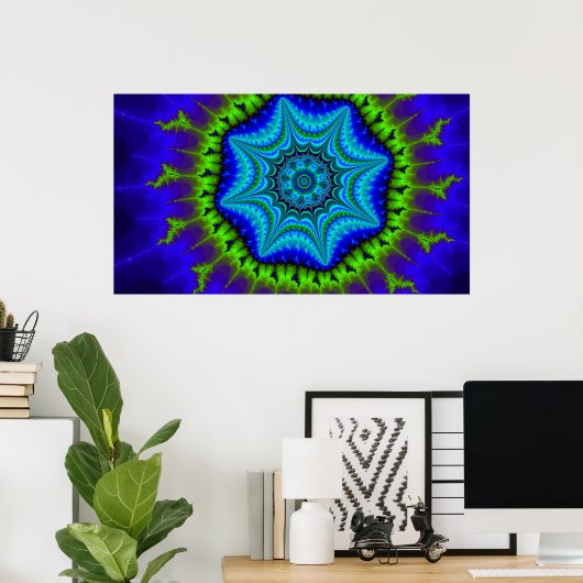 Fractal Poster (Thuiskantoor)