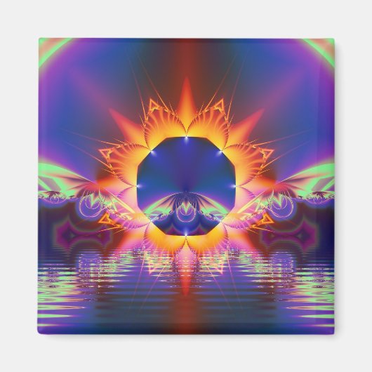 Fractal Print Magnet (Voorkant)