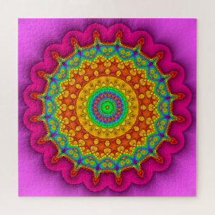 Fractal Prismatic Kaleidoscope Legpuzzel