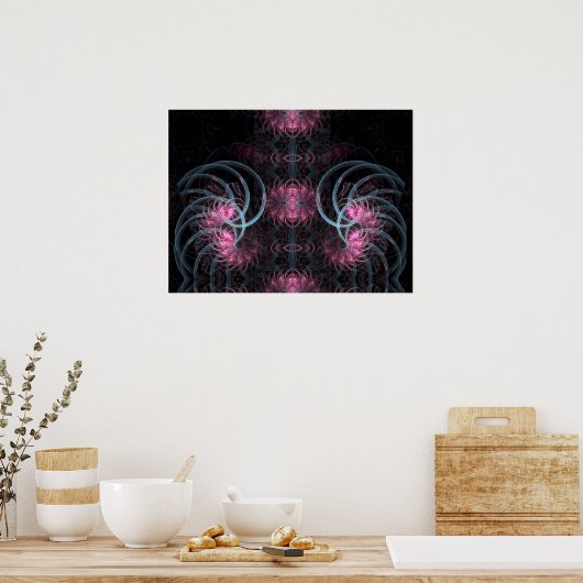 FRACTAL PSYMURAI POSTER (Keuken)