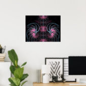 FRACTAL PSYMURAI POSTER (Thuiskantoor)