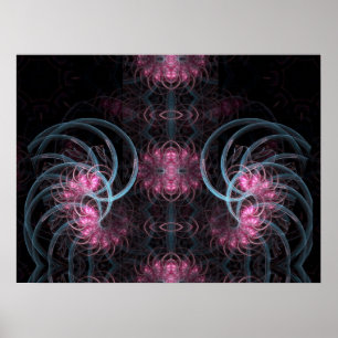 FRACTAL PSYMURAI-POSTER POSTER