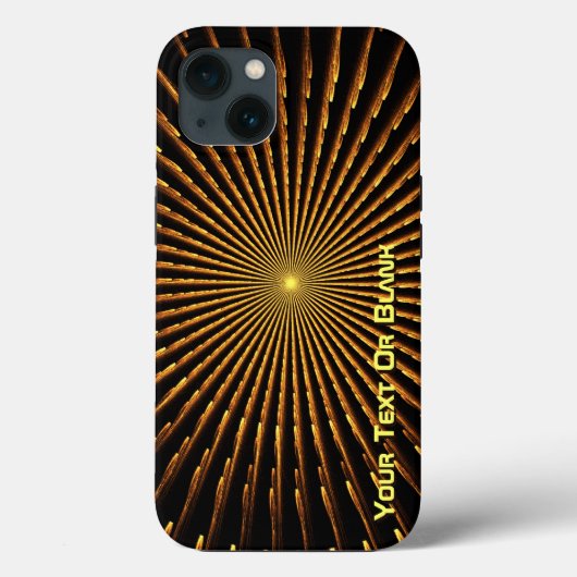 Fractal Pulsar Case-Mate iPhone Case (Achterkant)