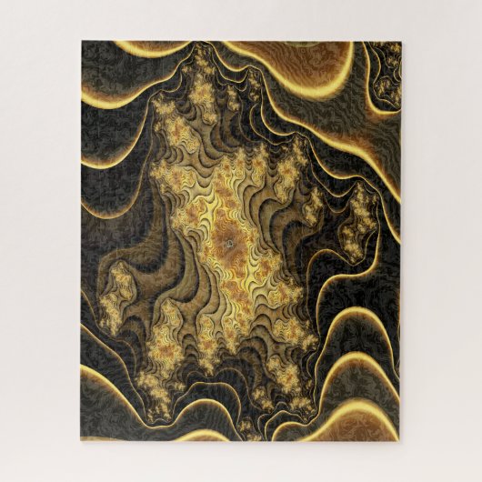 Fractal puzzel legpuzzel (Verticaal)