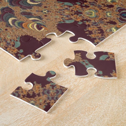 Fractal Puzzle Legpuzzel (Zijkant)