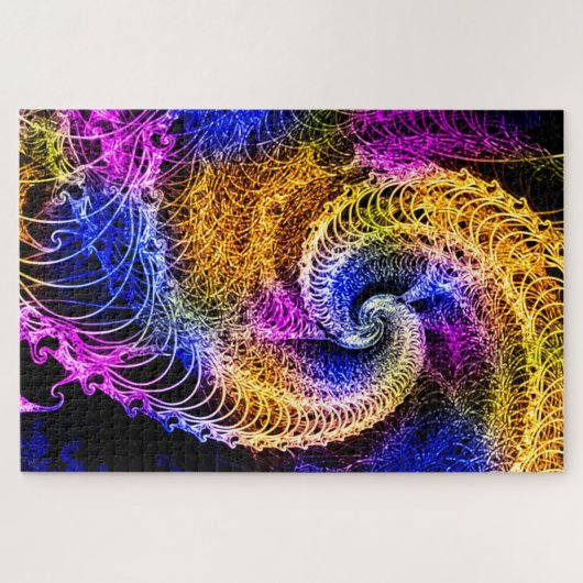 Fractal Puzzle Legpuzzel (Horizontaal)