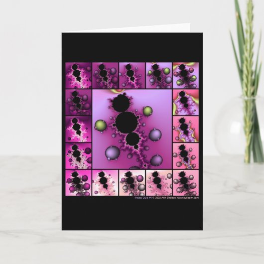 Fractal Quilt #4 Kaart (Voorkant)