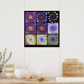 Fractal Quilt #8 Poster (Keuken)