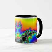 Fractal R~04 Aangepaste Mok (Voorkant rechts)