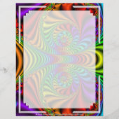 Fractal R~08 Custom Letterhead 03 - 8,5 inch x 11  (Voorkant)