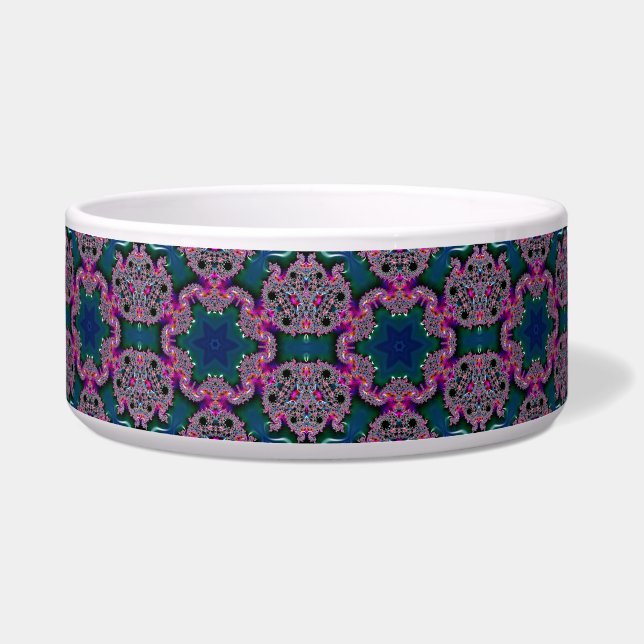Fractal Radiance Pet Bowl Voerbakje (Voorkant)