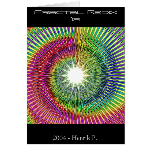 Fractal Radix 1a (kaart) (Voorkant)