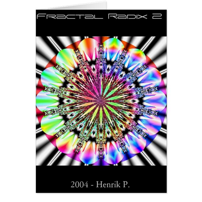 Fractal Radix 2 (kaart) (Voorkant)