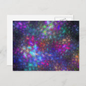 Fractal Rainbow Briefkaart (Voorkant / Achterkant)