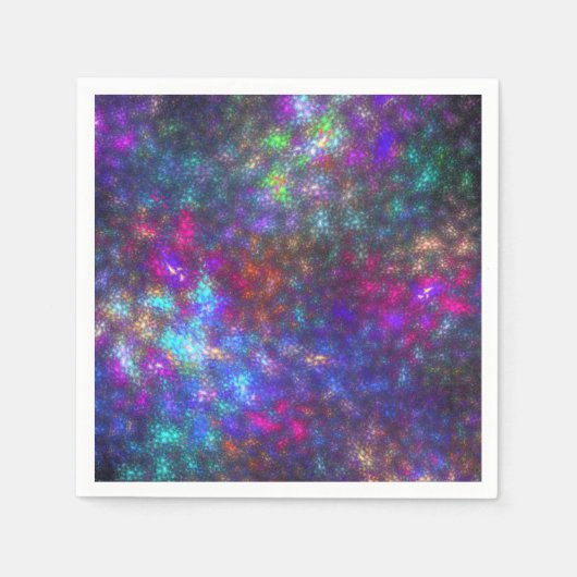 Fractal Rainbow Servet (Voorkant)