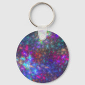 Fractal Rainbow Sleutelhanger (Voorkant)