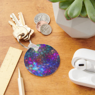 Fractal Rainbow Sleutelhanger