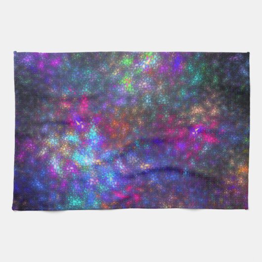 Fractal Rainbow Theedoek (Horizontaal)