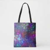 Fractal Rainbow Tote Bag (Voorkant)