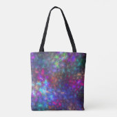 Fractal Rainbow Tote Bag (Achterkant)