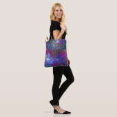 Fractal Rainbow Tote Bag (Op model)
