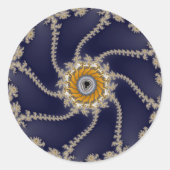 Fractal Reef - Fractal Sticker (Voorkant)