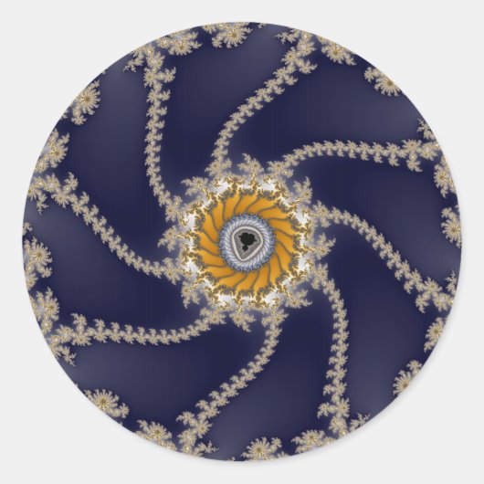 Fractal Reef - Fractal Sticker (Voorkant)