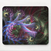Fractal Ribbons Full Swirl Mousepad Muismat (Voorkant)