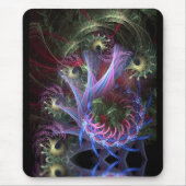 Fractal Ribbons Mousepad Muismat (Voorkant)