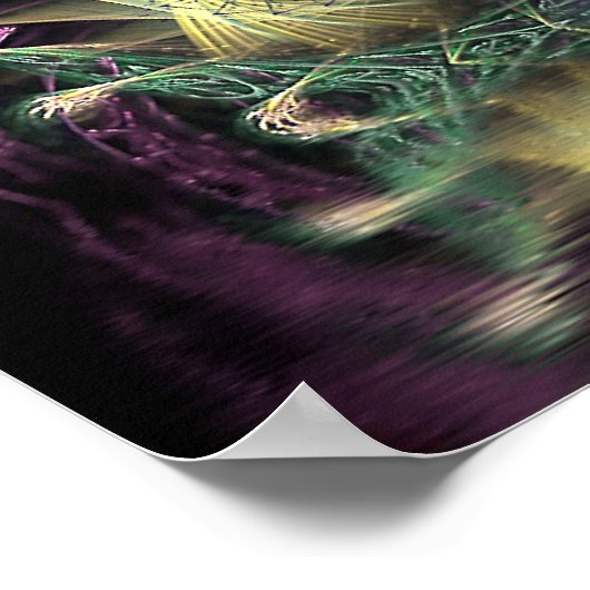 Fractal Ribbons Poster (Hoek)